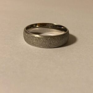 3/$10 SALE Silver Glitter Ring